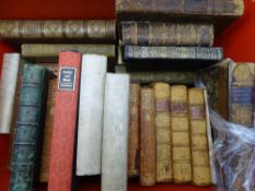 ANTIQUE, VINTAGE & LATER MAINLY LEATHERBOUND BOOKS, a quantity