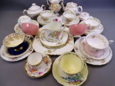 MINTONS LORRAINE TEAWARE, Coalbrookdale by Coalport and other cabinet china and teaware