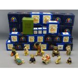 PETER FAGAN TEDDY BEAR COLLECTION and boxes