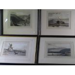 ENGRAVINGS (4) - West Wales and Liverpool, 21 x 28cms