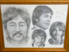 PAINTINGS & PRINTS a parcel including Beatles ETC, various sizes