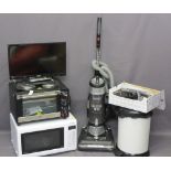 HOUSEHOLD ITEMS to include Panasonic microwave oven, Quest Combi Cooker, Hoover Hurricane power