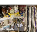 LP RECORDS - The Seekers, Edith Piaf, Slim Whitman, Barry Manilow ETC (approximately 30). Board