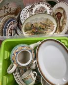 CHINA PLATES & SERVERS including Noritake, Grindley and a large quantity of others and similar items