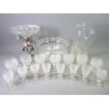 THIS LOT IS PART OF THE CONSIGNMENT FROM BODELWYDDAN CASTLE QUALITY CUT GLASSWARE - a circular