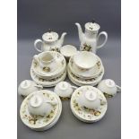 ROYAL DOULTON MIRAMONT TEAWARE, approximately 50 pieces