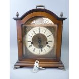 HERMLE, TEMPUS FUGIT WESTMINSTER CHIME MANTEL CLOCK