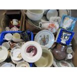 COMMEMORATIVE CHINA & COLLECTABLES, small Buckley type E66 crocks and a quantity of Asiatic Pheasant