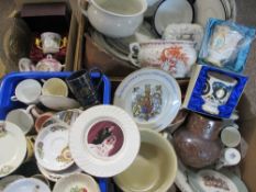 COMMEMORATIVE CHINA & COLLECTABLES, small Buckley type E66 crocks and a quantity of Asiatic Pheasant