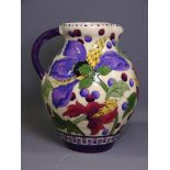 WOODS ARABESQUE JUG by Charlotte Reid, 22cms H