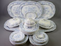 ASIATIC PHEASANT DRESSER PLATES & TUREENS, approximately 30 pieces