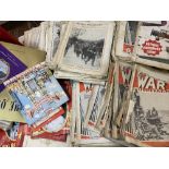 THE WAR ILLUSTRATED many issues plus other commemorative publications