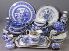 WEDGWOOD WILLOW, Booths and a quantity of other