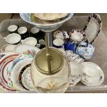 COLCLOUGH TEAWARE, Adderley teaware, an assortment of other tea and china ware including wash