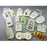MASONS, CROWN DEVON and other toast racks
