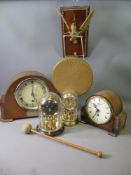 SMITHS 8 DAY MANTEL CLOCK, Elliot presentation mantel clock, gong ETC