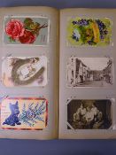 POSTCARDS - 350 PLUS, a good assortment of UK and some Isle of Wight in a Clover decorated