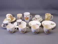 WELSH LADY TEAWARE & CHINA also other commemorative and Royal Doulton Bunnykins ETC