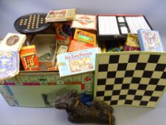 VINTAGE JIGSAWS, GAMES including marbles, Solitaire ETC