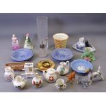 ROYAL WORCESTER, COPENHAGEN, GOSS, WADE, ROYAL DOULTON LADIES, a good assortment of display china