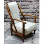 EARLY 20TH CENTURY ART DECO-STYLE BEDROOM CHAIR
