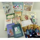 COLLECTION OF ROALD DAHL & QUENTIN BLAKE TITLES, incl some 1st editions, signed Dahl photos etc.