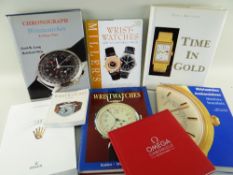 COLLECTABLE WRISTWATCH REFERENCE BOOKS, including Viola & Brunner - Time in Gold; Kahlert, Muhe &
