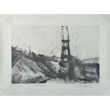 DAVID CARPANINI (b.1946) artist's proof photolithograph - South Winder, signed and dated 1971 in