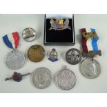 ASSORTED MEDALS & MILITARIA comprising Metropolitan Police Jubilee of Queen Victoria 1897 medal