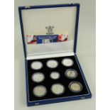 ROYAL MINT SECOND WORLD WAR 50TH ANNIVERSARY INTERNATIONAL COIN COLLECTION, cased with Certificate