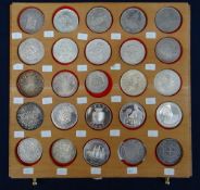 ASSORTED COLLECTABLE WORLD COINS comprising 1870 Netherlands Willem III 2 1/2 gulden, 1944