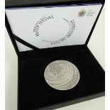 THE 2011 ROYAL MINT SILVER MEDAL, Limited Edition No. 97 of 500 with Certificate of Authenticity