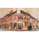 PHILIP ROSS watercolour - Albany Hotel, 78 x 61cms