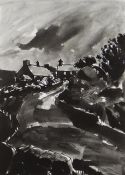 SIR KYFFIN WILLIAMS RA Curwen Chilford artist's proof (iii/xv) print - entitled 'The Old School