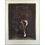 HARRY HOLLAND monoprint - abstract, signed, 72 x 55cms Provenance: private collection, consigned via