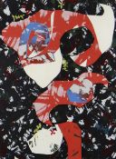 MARTYN DALLIMORE JONES limited edition (9/23) colour lithograph - abstract, signed and dated 1991,