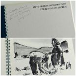 JOSEF HERMAN OBE RA bound portfolio of fifty prints with outer case and postage box - entitled '