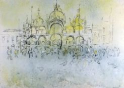 ARTHUR GIARDELLI limited edition (5/100) colour print - Saint Marc's Basilica, Venice,