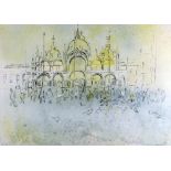 ARTHUR GIARDELLI limited edition (5/100) colour print - Saint Marc's Basilica, Venice,