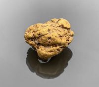 THE 'PRINCE OF WALES' WATERWORN WELSH GOLD NUGGET 30.57gms, discovered in 1979, by the New Zealand