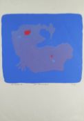 ERIC MALTHOUSE limited edition (9/25) print - abstract, entitled 'Just a Little...', signed and