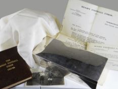 PERSONAL ARTEFACTS RELATING TO ENGLAND INTERNATIONAL RUGBY UNION PLAYER JOHN GUY GILBERNE BIRKETT (