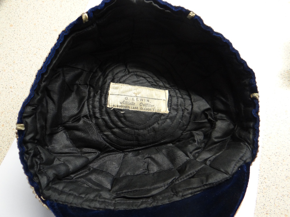 A HARLEQUIN RUGBY UNION FOOTBALL CLUB CAP AWARDED TO JOHN GUY GILBERNE BIRKETT (1884-1967) in season - Image 2 of 9