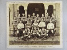 A COMPREHENSIVE PHOTOGRAPH ALBUM RELATING TO THE RUGBY UNION CAREER OF JOHN GUY GILBERNE BIRKETT (