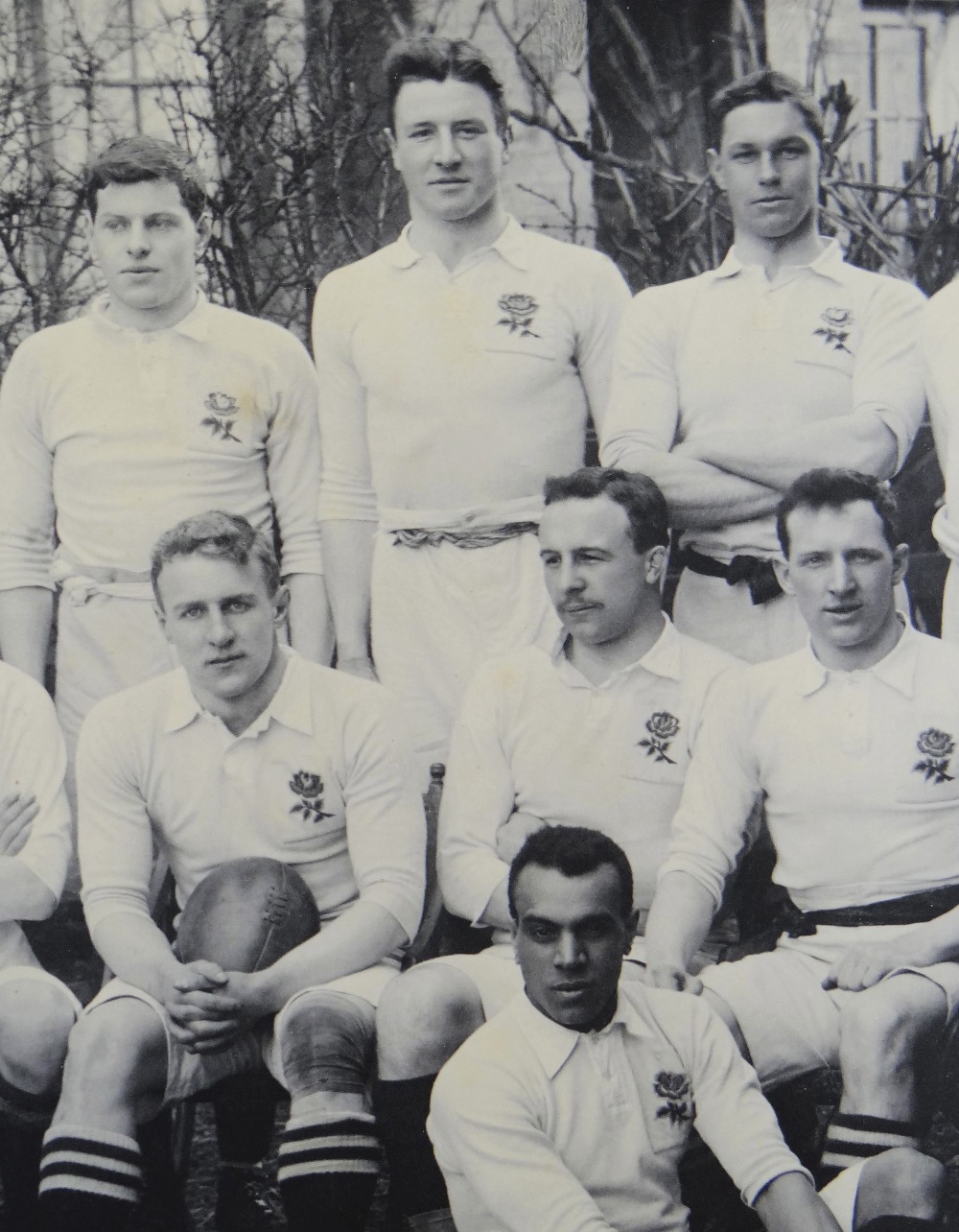 ENGLAND INTERNATIONAL RUGBY UNION JERSEY WORN BY JOHN GUY GILBERNE BIRKETT (1884-1967) believed be - Image 2 of 2