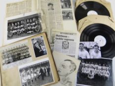 EPHEMERA COLLECTED BY WELSH RUGBY UNION PLAYER JACK MATTHEWS (1920-2012) ON THE 1950 BRITISH LIONS