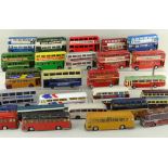 ASSORTED CORGI DIECAST BUSES, including 14x Routemasters, 2x Metrobuses, 3x Motorway Express