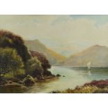 EARLY 20TH CENTURY BRITISH SCHOOL watercolours - river landscapes, indistinctly signed lower