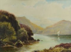 EARLY 20TH CENTURY BRITISH SCHOOL watercolours - river landscapes, indistinctly signed lower