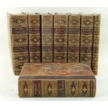 BINDINGS: GASPEY (THOMAS) The History of England, c. 1860s, 8 vols Conditoion: minor wear,